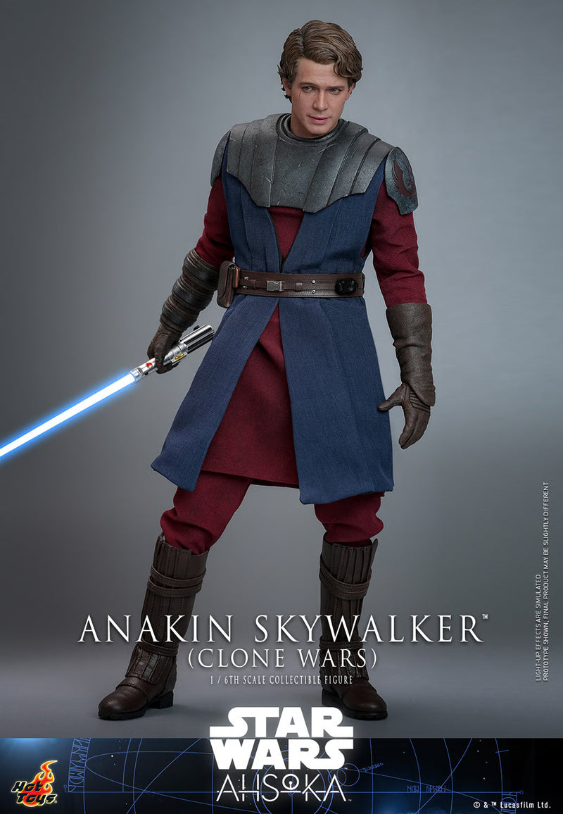Star Wars - Anakin Skywalker (Clone Wars) 1/6th Scale Collectible Figure - TMS129 - Collectables > Action Figures > toys -  Hot Toys