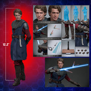 Star Wars - Anakin Skywalker (Clone Wars) 1/6th Scale Collectible Figure - TMS129 - Collectables > Action Figures > toys -  Hot Toys