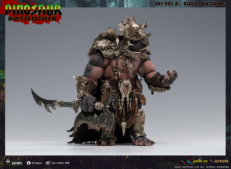 Dinosaur Battlefield - King Tyrannosaurus Deluxe - 1/12 Scale (preorder) - Collectables > Action Figures > toys -  AxyToys