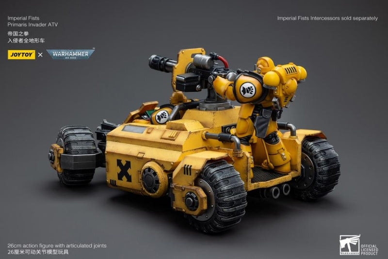 JoyToy - Warhammer 40k - Imperial Fists - Primaris Invader ATV 1/18 Scale Vehicle - Collectables > Action Figures > toys -  Joy Toy