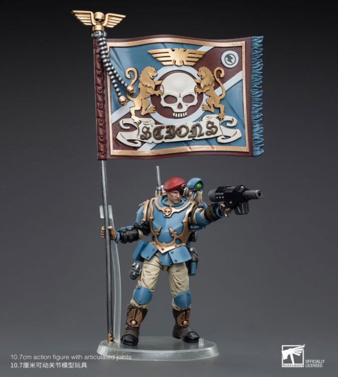 Warhammer 40k - Astra Militarum - Tempestus Scions - Command Squad 55th Kappic Eagles (preorder Q3) - Collectables > Action Figures > toys -  Joy Toy