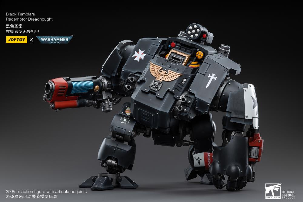 Warhammer 40K - Black Templars - Redemptor Dreadnought - Collectables > Action Figures > toys -  Joy Toy
