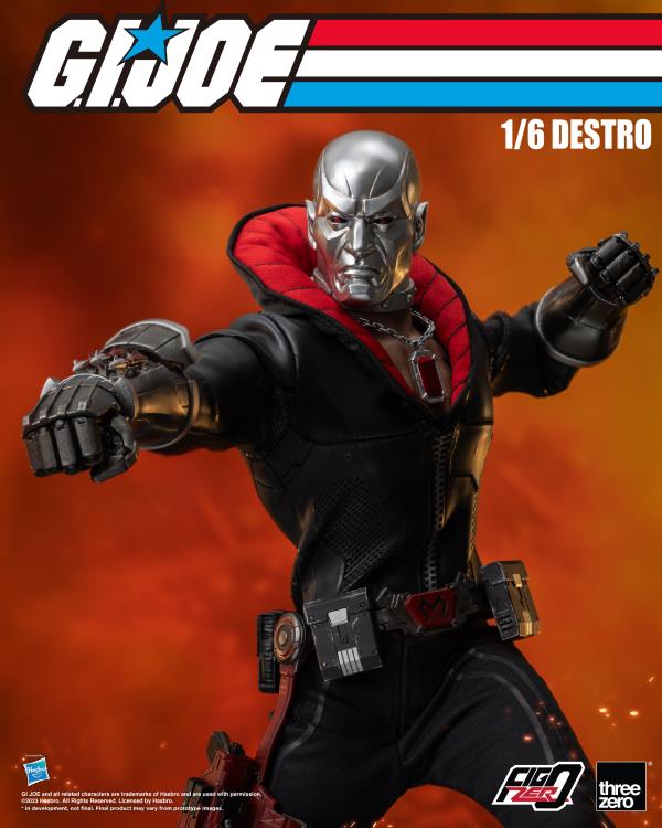 THREEZERO - G.I. Joe FigZero - Destro (preorder Q1) - Collectables > Action Figures > toys -  ThreeZero