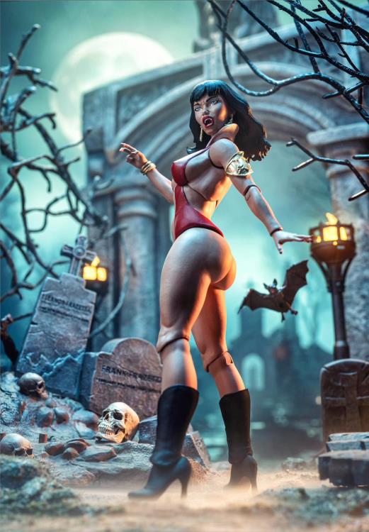 Vampirella ICON Collectibles 1/12 Scale Action Figure - Collectables > Action Figures > toys -  Frazetta Girls