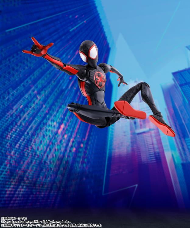 Bandai - Across the Spider-Verse - S.H.Figuarts - Spider-Man (Miles Morales) - Collectables > Action Figures > toys -  Bandai