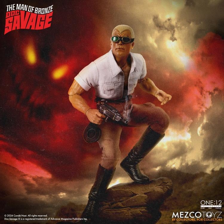 Doc Savage: The Man of Bronze One:12 Collective Doc Savage - Deluxe Edition (preorder Q3 2025) - Action figure -  MEZCO TOYS