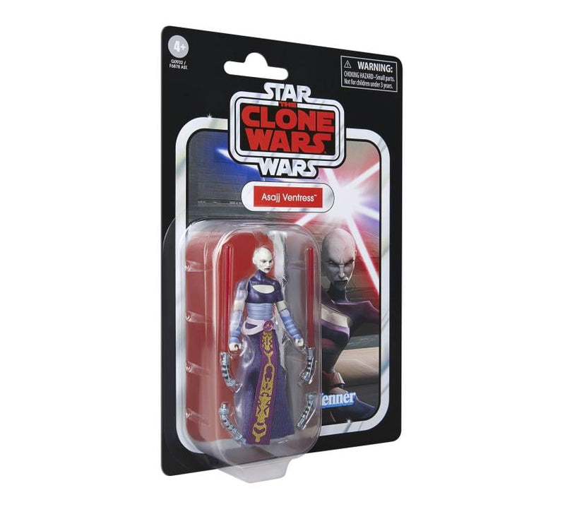 Star Wars: The Vintage Collection Asajj Ventress (The Clone Wars) Action Figure - Collectables > Action Figures > toys -  Hasbro