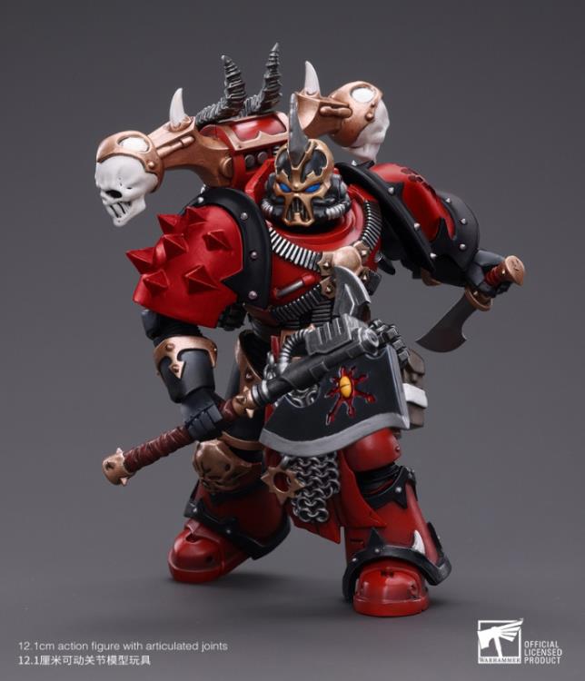JoyToy - Warhammer 40K - Chaos - Red Corsairs - Exalted Champion Gotor the Blade - Collectables > Action Figures > toys -  Joy Toy