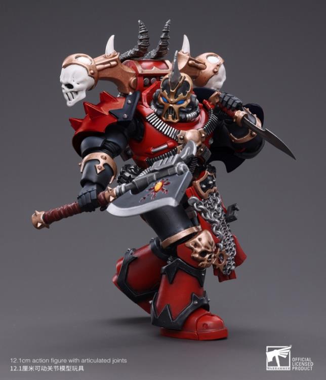 JoyToy - Warhammer 40K - Chaos - Red Corsairs - Exalted Champion Gotor the Blade - Collectables > Action Figures > toys -  Joy Toy