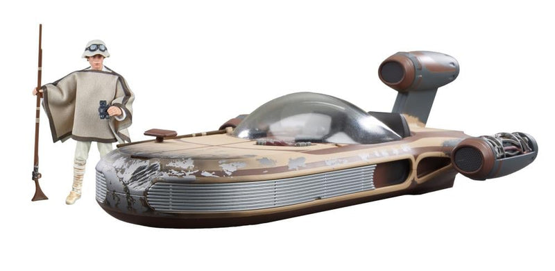 Star Wars: The Vintage Collection X-34 Landspeeder with Luke Skywalker (Tatooine) Action Figure - Collectables > Action Figures > toys -  Hasbro