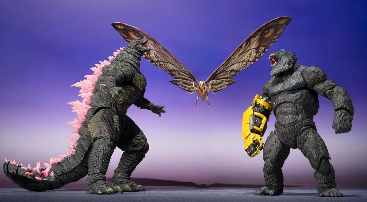 Godzilla x Kong: The New Empire S.H.MonsterArts - Suko & Mothra ( Preorder Q2 2025)