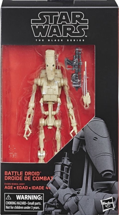 Star Wars The Black Series Battle Droid - Collectables > Action Figures > toy -  Hasbro