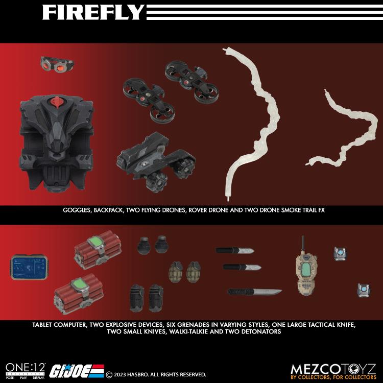 Mezco - G.I. Joe One:12 Collective Firefly (preorder) - Collectables > Action Figures > toys -  MEZCO TOYS