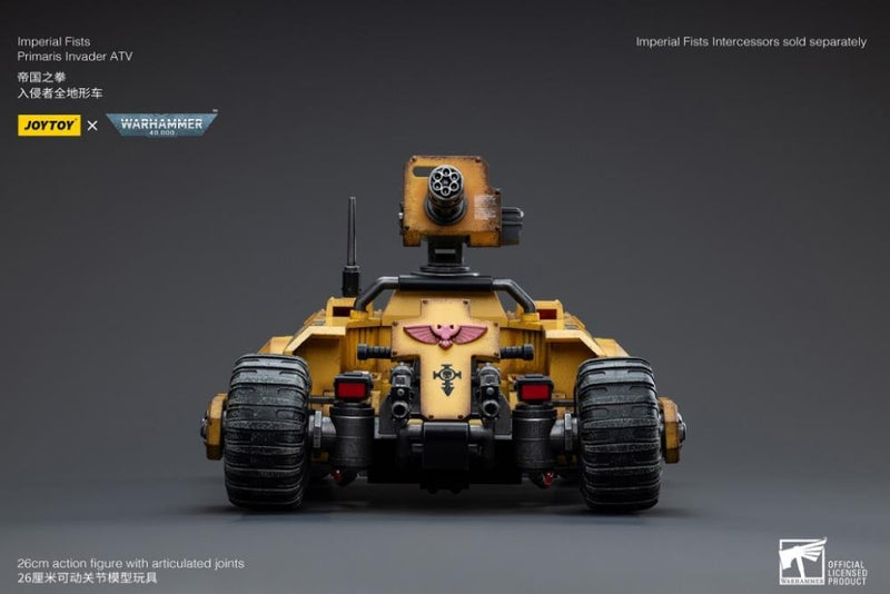 JoyToy - Warhammer 40k - Imperial Fists - Primaris Invader ATV 1/18 Scale Vehicle - Collectables > Action Figures > toys -  Joy Toy