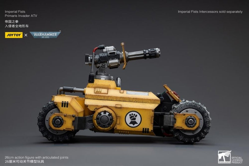 JoyToy - Warhammer 40k - Imperial Fists - Primaris Invader ATV 1/18 Scale Vehicle - Collectables > Action Figures > toys -  Joy Toy