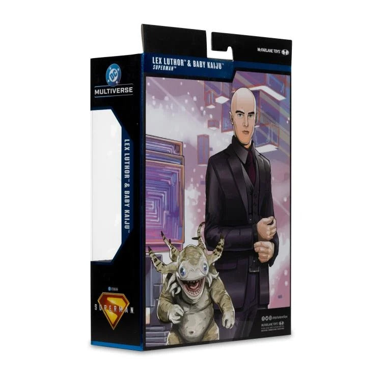 DC Multiverse Deluxe Theatrical Edition - Superman (2025) - Lex Luthor & Baby Kaiju - Collectables > Action Figures > toys -  McFarlane Toys