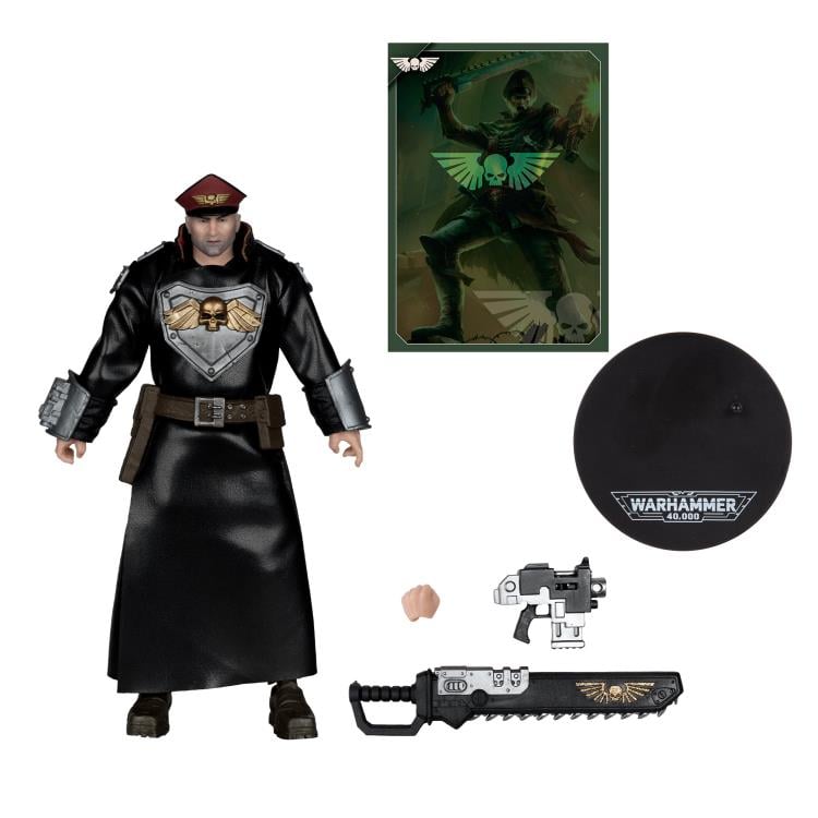 Warhammer 40,000 Astra Militarum Commissar Action Figure - Collectables > Action Figures > toys -  McFarlane Toys