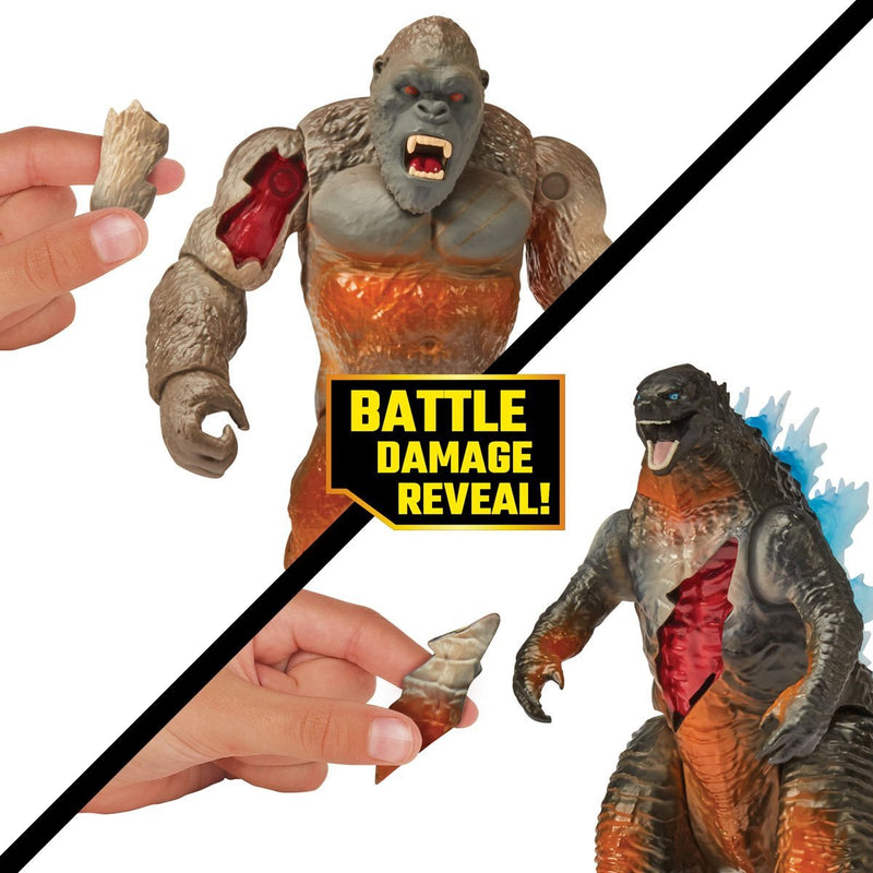 Playmates - Monsterverse City Battle Godzilla and Kong 6-Inch Action Figure 2-Pack - Collectables > Action Figures > toys -  PLAYMATES