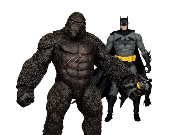 Justice League vs. Godzilla vs. Kong DC Multiverse Batman vs. Kong Action Figure Two-Pack - Collectables > Action Figures > toys -  McFarlane Toys