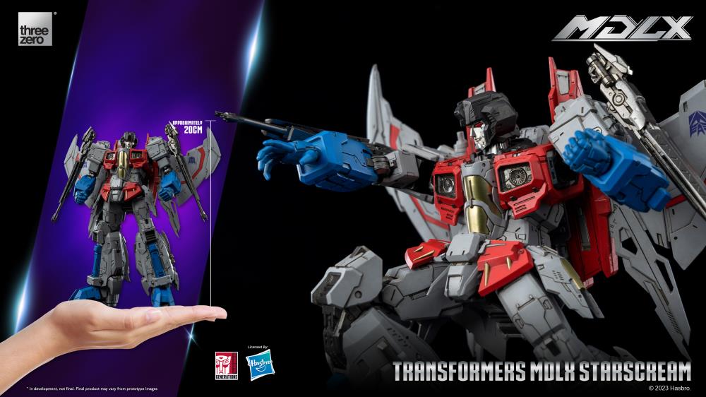 Three Zero Transformers: MDLX Starscream — Toy Snowman
