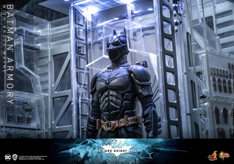 The Dark Knight Rises - Batman Armory with Bruce Wayne 1/6th Scale Collectible Figure - MMS702 - Collectables > Action Figures > toys -  Hot Toys