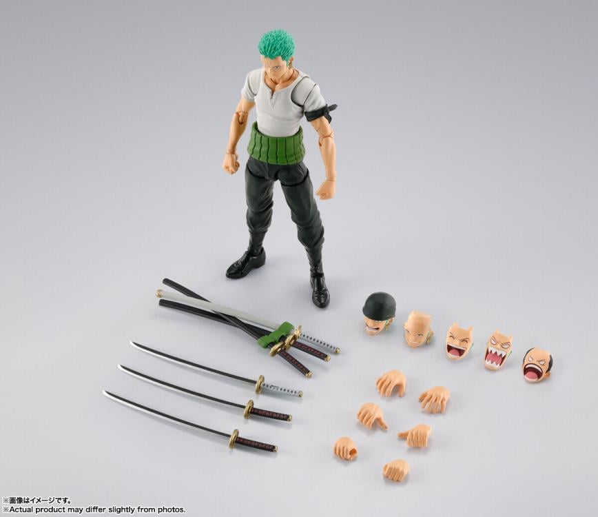 One Piece - S.H.Figuarts - Roronoa Zoro (Romance Dawn) — Toy Snowman
