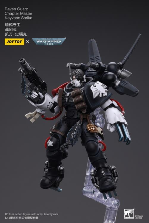 Warhammer 40K - Raven Guard - Chapter Master Kayvaan Shrike (preorder) - Collectables > Action Figures > toys -  Joy Toy