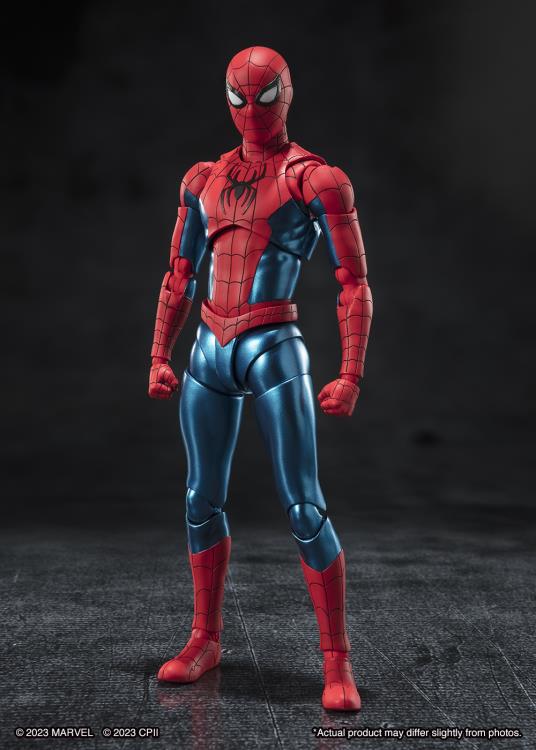 Bandai - Spider-Man: No Way Home S.H.Figuarts Spider-Man - New Red & Blue Suit (preorder) - Collectables > Action Figures > toys -  Bandai