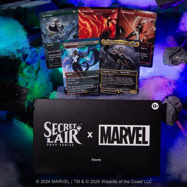 Secret Lair Drop Series - Secret Lair x Marvel's Storm - Card Games > Collectables > TCG > CCG -  wizards of the coast
