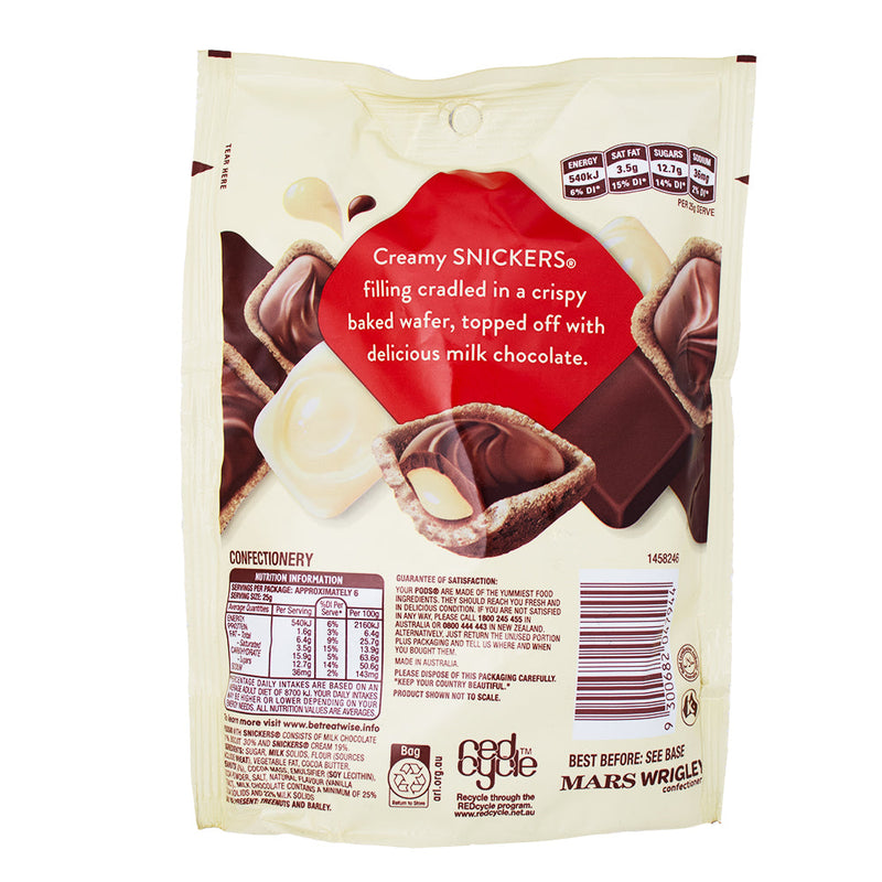 Pods - Snickers - 160g -  -  Nestle