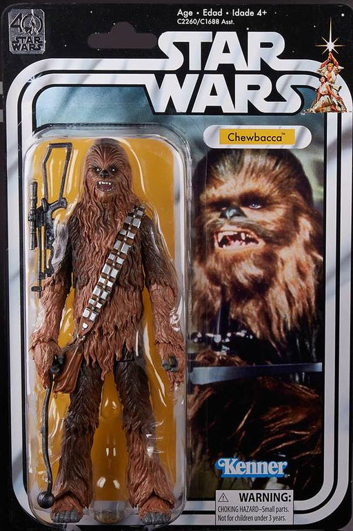 Star Wars Black Series Chewbacca (ANH) (40th Anniversary) - Action & Toy Figures -  Hasbro