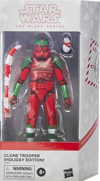 Star Wars 6" Black Series Clone Trooper (Holiday) - Action figure -  Hasbro