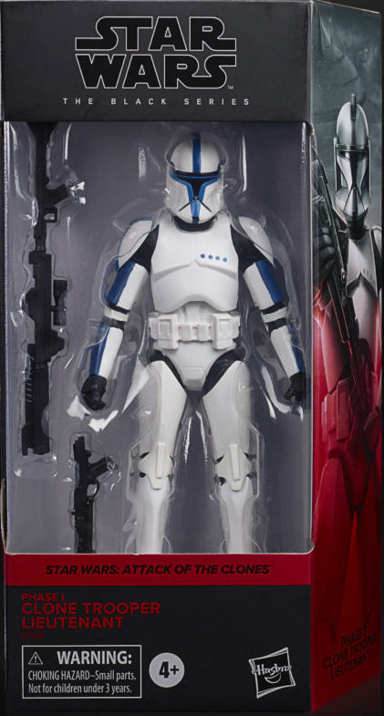 Star Wars 6" Black Series Clone Trooper Lieutenant - Action figure -  Hasbro