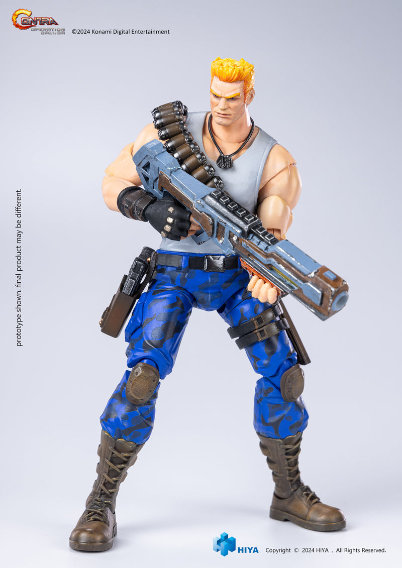 Exquisite Basic Series 1/12 Scale CONTRA OPERATION GALUGA Bill Rizer (preorder Q2 2025) - Collectables > Action Figures > toys -  HIYA TOYS