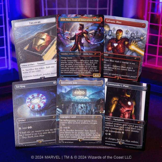 Secret Lair Drop Series - Secret Lair x Marvel's Iron Man - Card Games > Collectables > TCG > CCG -  wizards of the coast