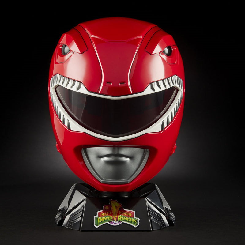 Power Rangers Lightning Collection Premium Red Ranger Helmet Prop Replica - Gear -  Hasbro