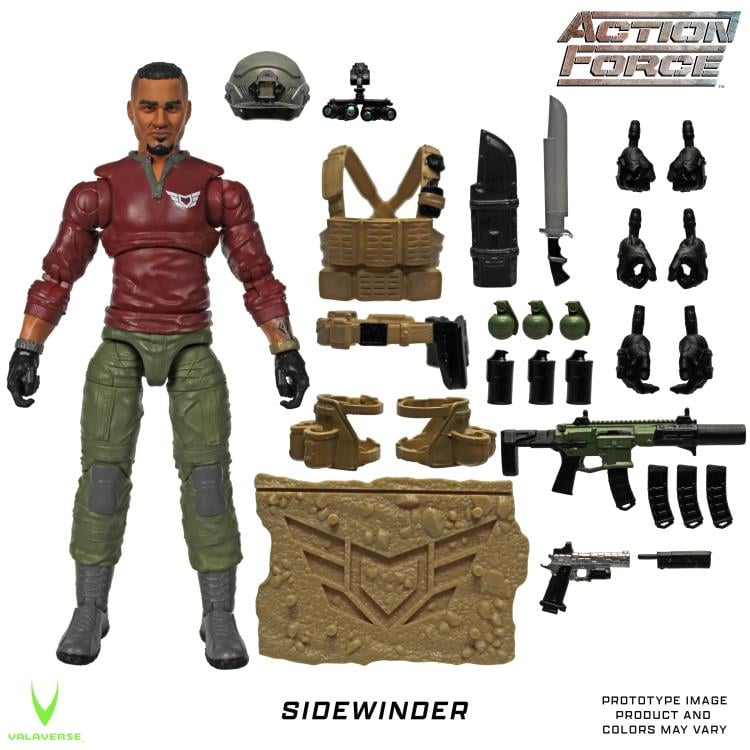 Action Force Sidewinder 1/12 Scale Action Figure - Collectables > Action Figures > toy -  VALAVERSE