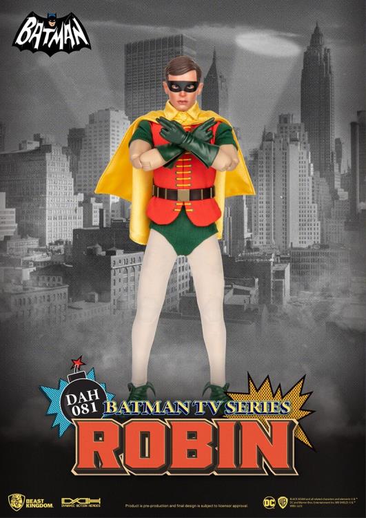 Beast Kingdom - Batman Classic TV Series Dynamic 8ction Heroes DAH-081 Robin (preorder Q4 2024) - Collectables > Action Figures > toys -  Beast Kingdom