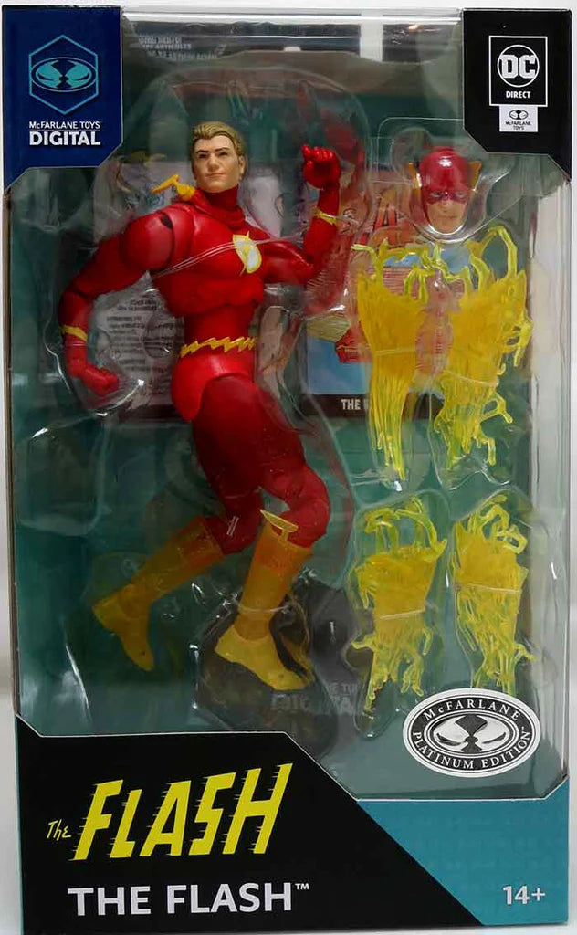 Dc Direct The Flash (Speed Force)   - The Flash - Platinum / Chase - Collectables > Action Figures > toys -  McFarlane Toys