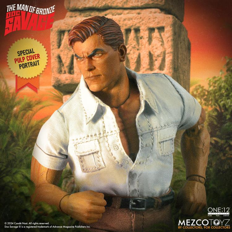 Doc Savage: The Man of Bronze One:12 Collective Doc Savage - Deluxe Edition (preorder Q3 2025) - Action figure -  MEZCO TOYS