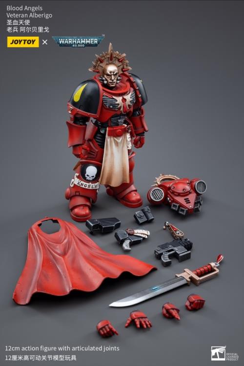 Warhammer 40K  - Blood Angels - Veteran Alberigo - Collectables > Action Figures > toys -  Joy Toy