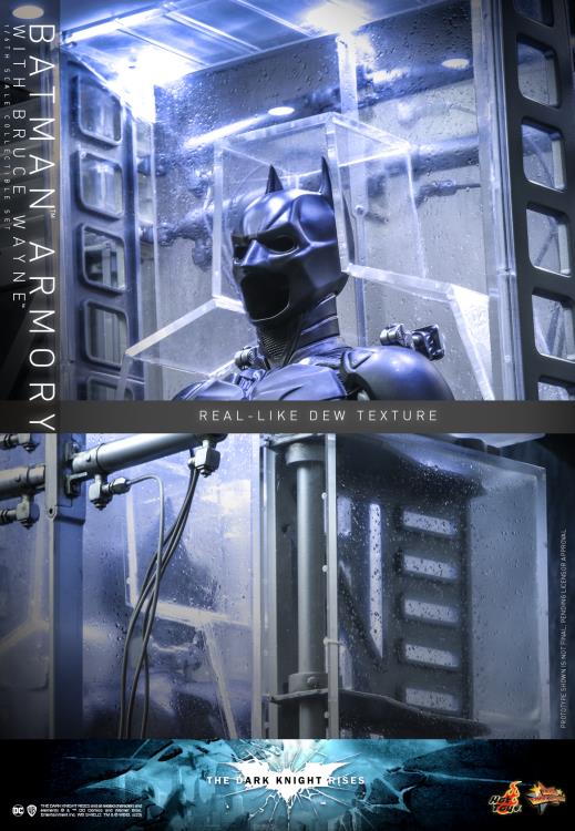The Dark Knight Rises - Batman Armory with Bruce Wayne 1/6th Scale Collectible Figure - MMS702 - Collectables > Action Figures > toys -  Hot Toys