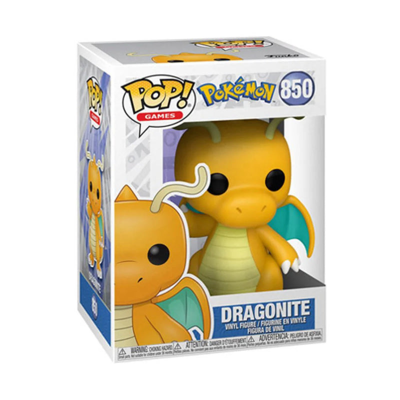 Funko POP Games: Pokemon - Dragonite Vinyl Figure - Collectables > Action Figures > toys -  Funko