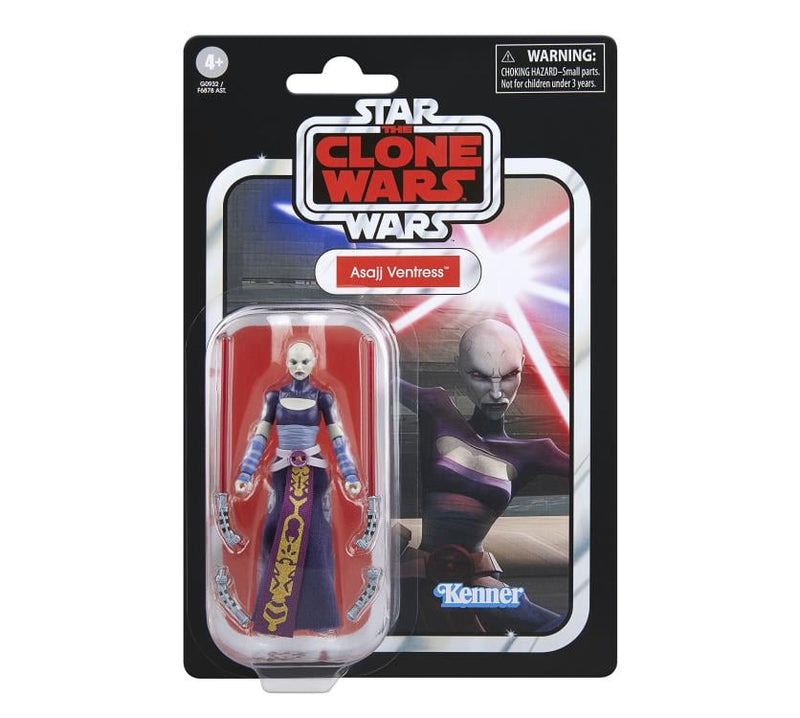 Star Wars: The Vintage Collection Asajj Ventress (The Clone Wars) Action Figure - Collectables > Action Figures > toys -  Hasbro