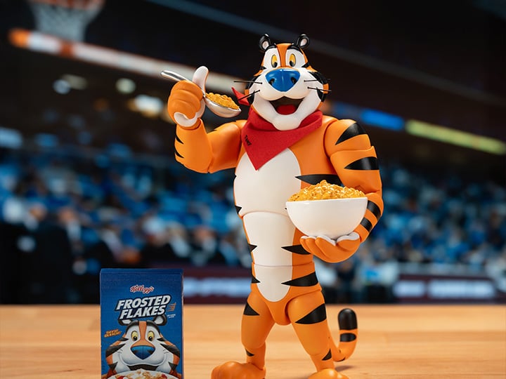 アレクサンダー大塚 ダイエットブッチャーコラボ フィギュアINSPIRE Kellogg's Frosted Flakes Tony the Tiger 6