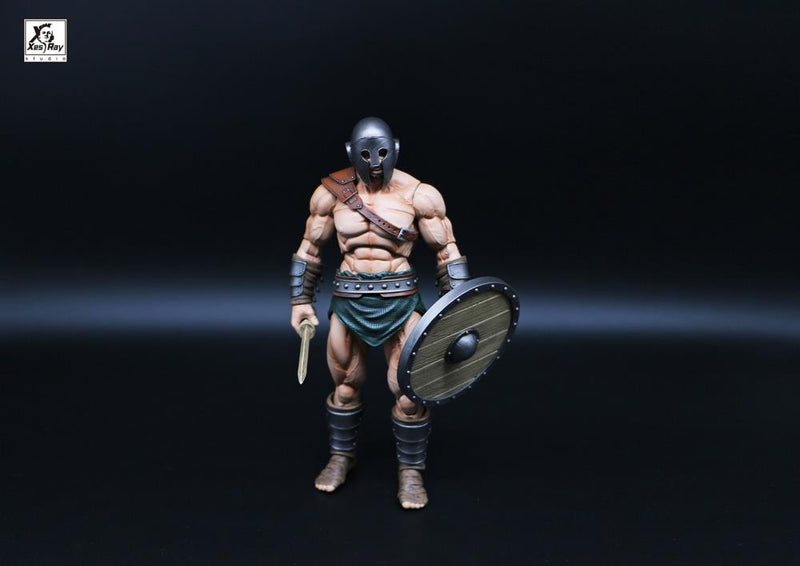 XesRay Studios - Gladiator Trainee 1 - Silver Combatants - Collectables > Action Figures > toys -  XesRay Studios