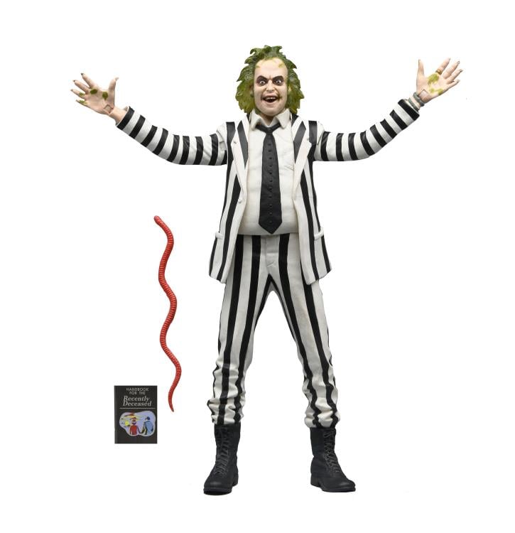 Beetlejuice (Black and White Suit) Action Figure - Collectables > Action Figures > toys -  Neca