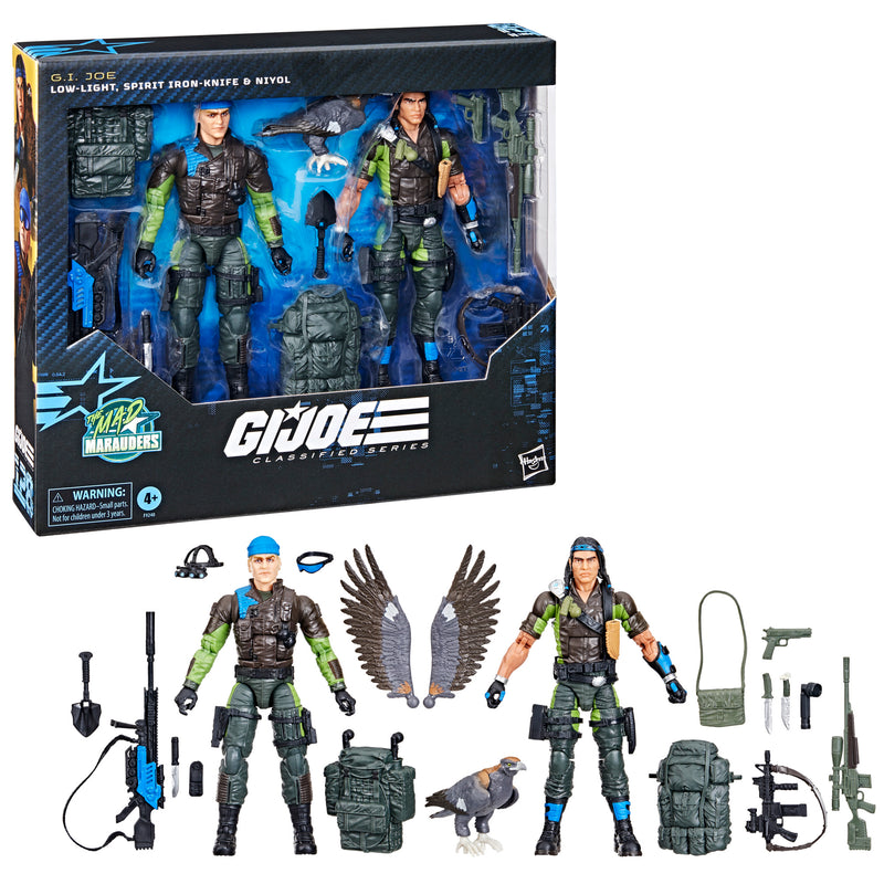 G.I. Joe Classified Series: #128, Mad Marauders Low-Light, Spirit Iron-Knife & Niyol - Collectables > Action Figures > toys -  Hasbro