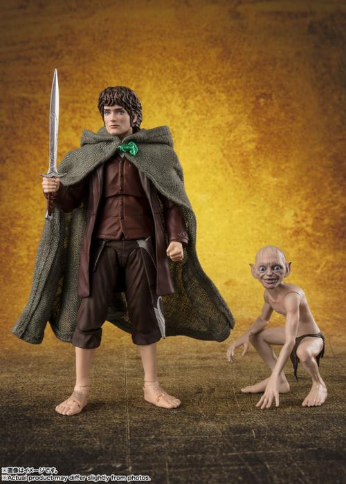 The Lord of the Rings: The Fellowship of the Ring S.H.Figuarts Frodo Baggins & Gollum Action Figure Set (preorder Q3 2025)