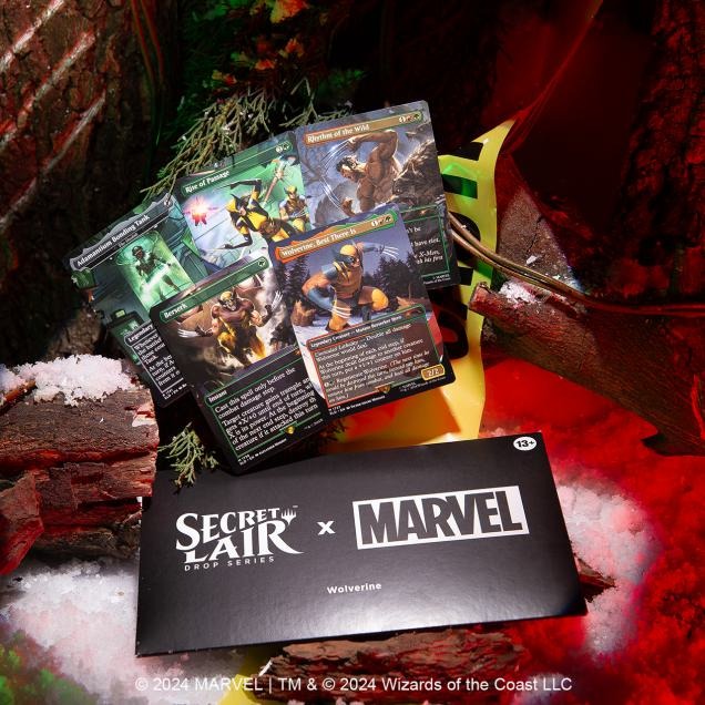 Secret Lair Drop Series - Secret Lair x Marvel's Wolverine - Card Games > Collectables > TCG > CCG -  wizards of the coast